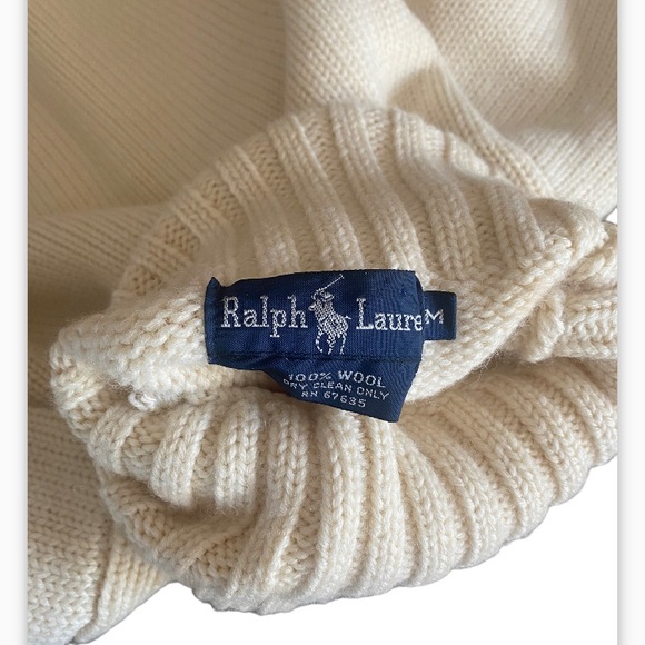 Vintage Ralph Lauren Chunky Sweater 70s/80s - Picture 8 of 9